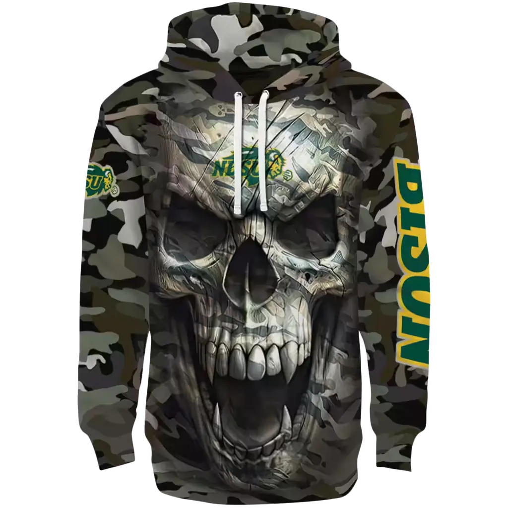 personalized north dakota state bison camo skull hoodie best selling personalized north dakota state bison camo skull hoodie best selling