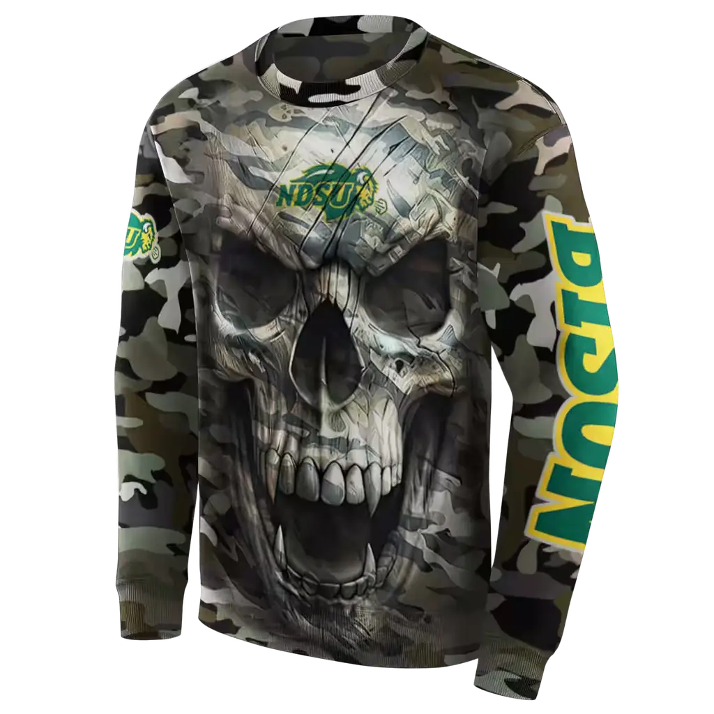 personalized north dakota state bison camo skull hoodie new arrival personalized north dakota state bison camo skull hoodie new arrival