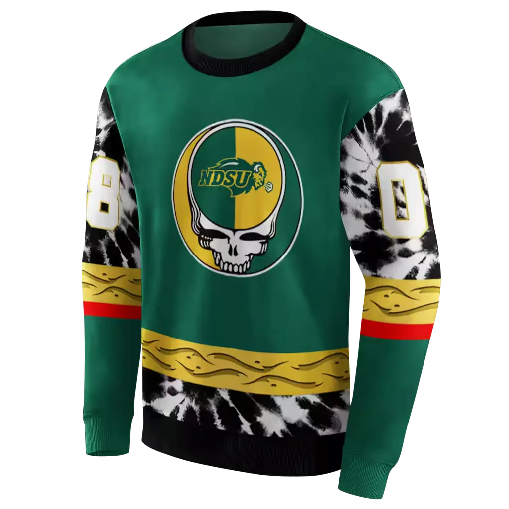 personalized north dakota state bison grateful vibes green hoodie new arrival personalized north dakota state bison grateful vibes green hoodie new arrival