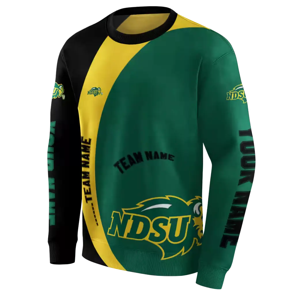 personalized north dakota state bison minimalist design green black hoodie new arrival personalized north dakota state bison minimalist design green black hoodie new arrival