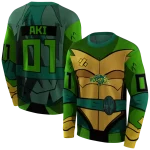 personalized north dakota state bison superhero armor green hoodie best selling