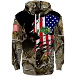 personalized north dakota state bison tree camo hoodie best selling
