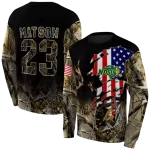 personalized north dakota state bison tree camo hoodie best selling