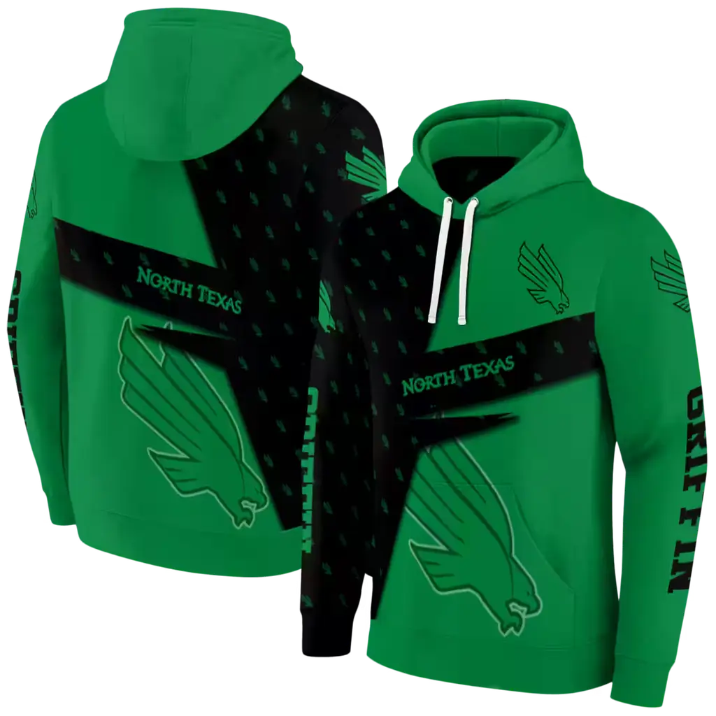 personalized north texas mean green abstract shape green hoodie fashion forward personalized north texas mean green abstract shape green hoodie fashion forward