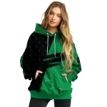 personalized north texas mean green abstract shape green hoodie best selling