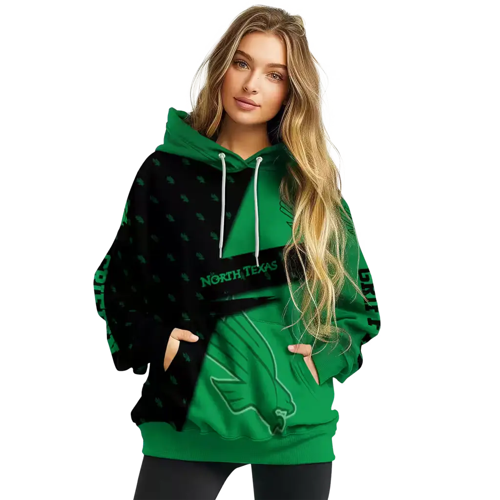 personalized north texas mean green abstract shape green hoodie high quality personalized north texas mean green abstract shape green hoodie high quality