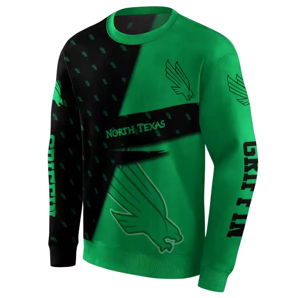 personalized north texas mean green abstract shape green hoodie new arrival personalized north texas mean green abstract shape green hoodie new arrival