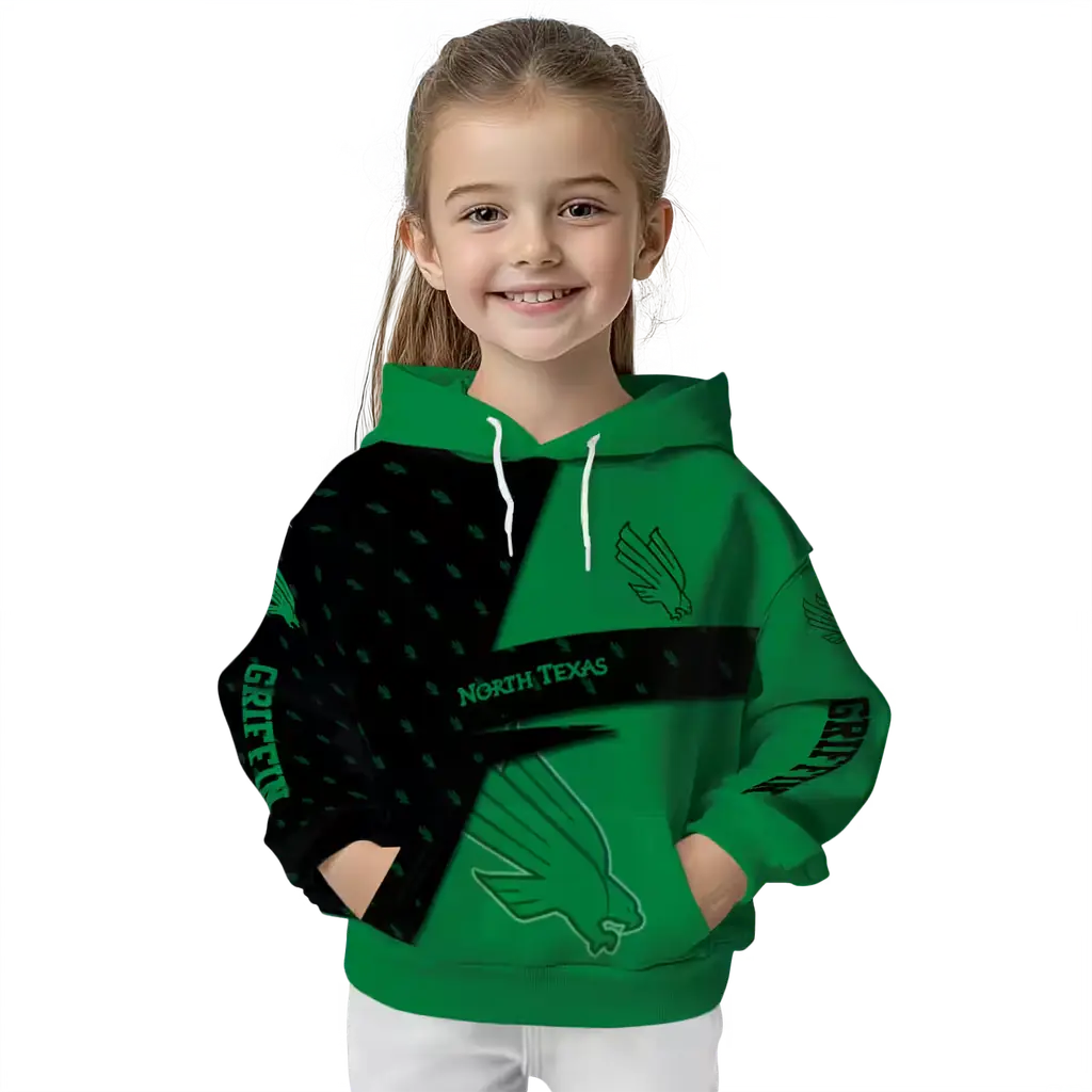 personalized north texas mean green abstract shape green hoodie top rated personalized north texas mean green abstract shape green hoodie top rated