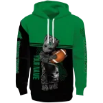 personalized north texas mean green baby groot green black hoodie best selling