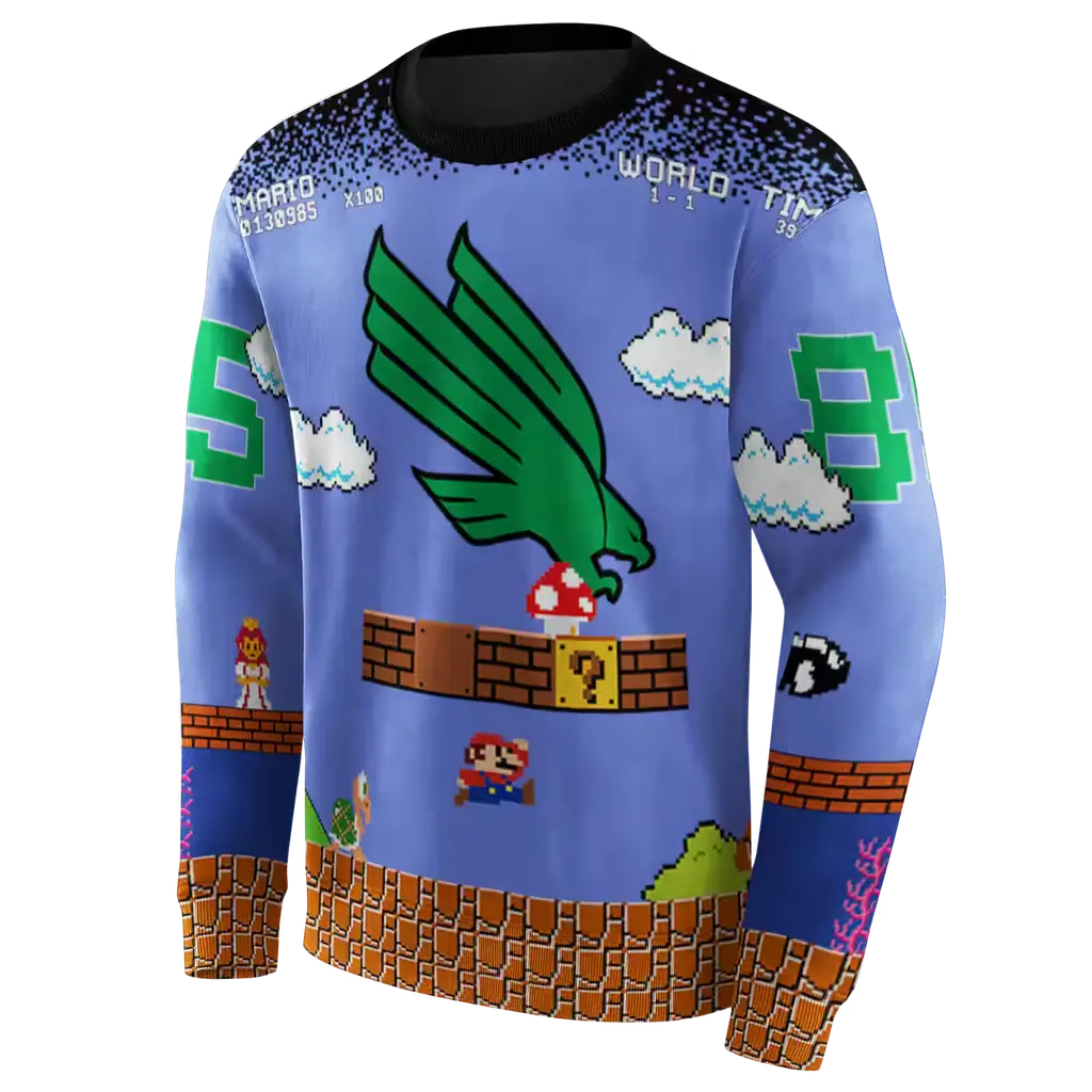 personalized north texas mean green mario blue black hoodie new arrival personalized north texas mean green mario blue black hoodie new arrival