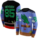 personalized north texas mean green mario blue black hoodie best selling