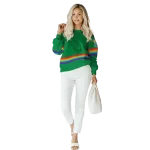 personalized north texas mean green rainbow stripes green hoodie best selling