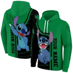 personalized north texas mean green stitch green hoodie best selling