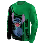 personalized north texas mean green stitch green hoodie best selling