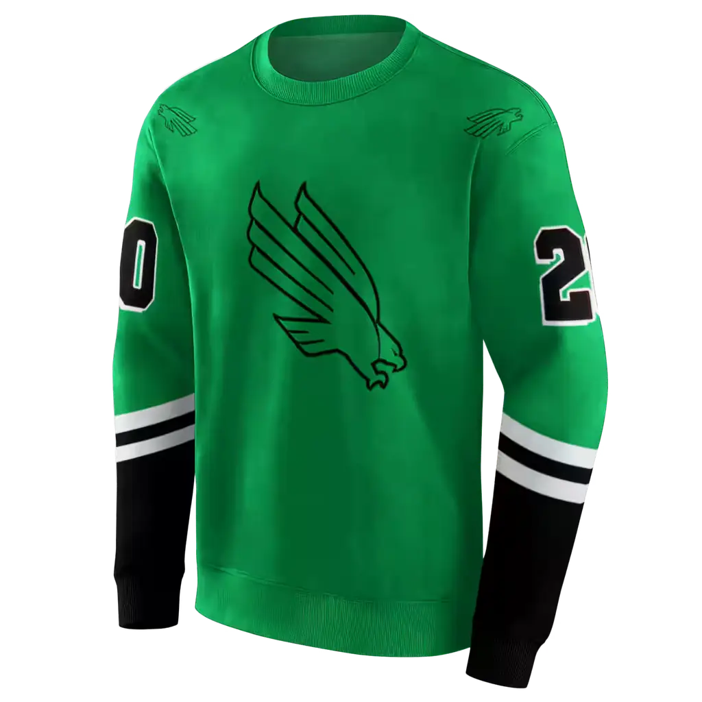 personalized north texas mean green striped sleeves green hoodie new arrival personalized north texas mean green striped sleeves green hoodie new arrival