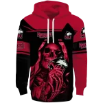 personalized northern illinois huskies grim reaper red black hoodie best selling