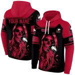 personalized northern illinois huskies grim reaper red black hoodie best selling