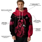 personalized northern illinois huskies grim reaper red black hoodie best selling
