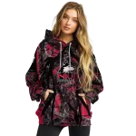 personalized northern illinois huskies hunting theme red black hoodie best selling