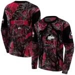 personalized northern illinois huskies hunting theme red black hoodie best selling