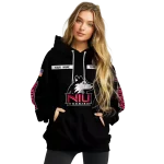 personalized northern illinois huskies punisher skull black hoodie best selling