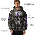 personalized northwestern wildcats camo skull hoodie best selling