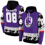 personalized northwestern wildcats grateful vibes purple hoodie best selling