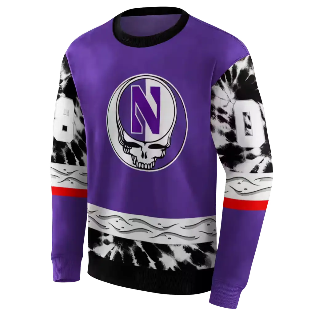 personalized northwestern wildcats grateful vibes purple hoodie new arrival personalized northwestern wildcats grateful vibes purple hoodie new arrival