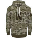 personalized northwestern wildcats military style hoodie best selling
