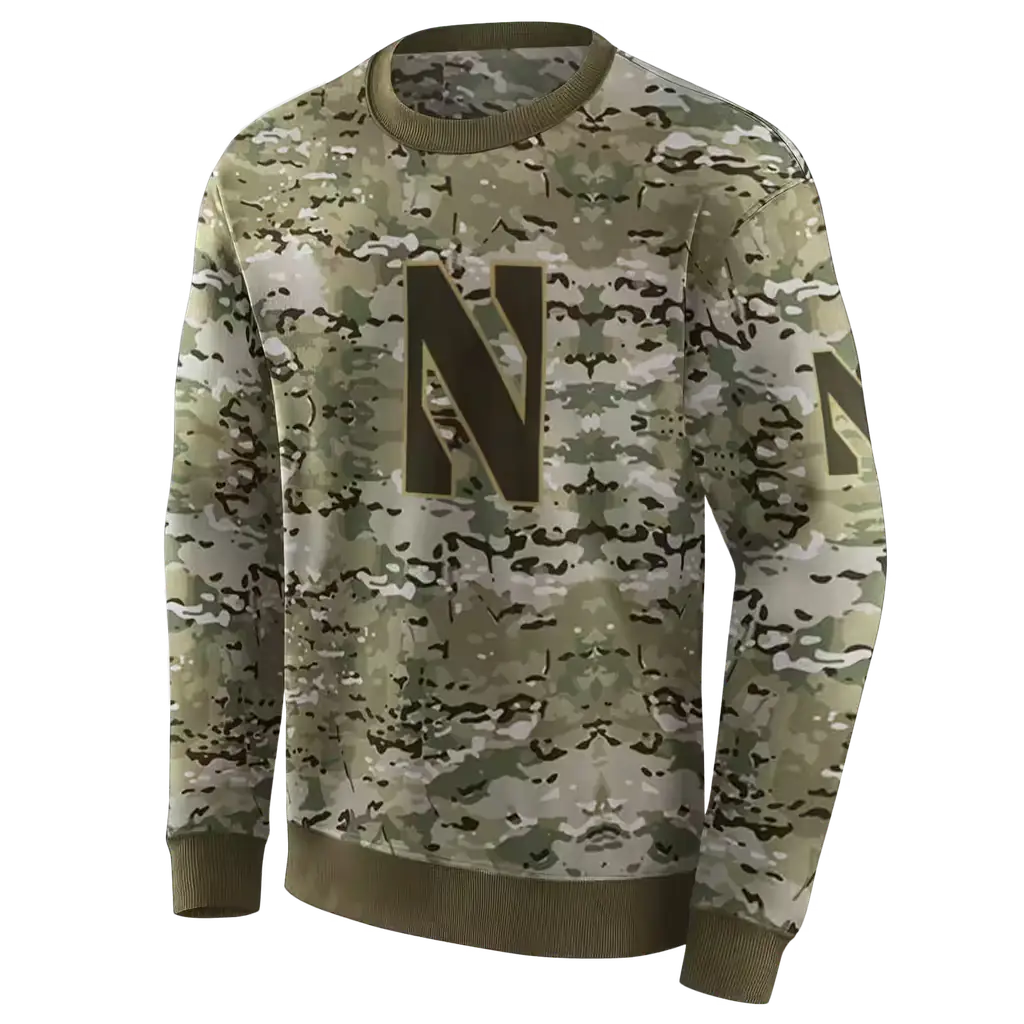 personalized northwestern wildcats military style hoodie new arrival personalized northwestern wildcats military style hoodie new arrival