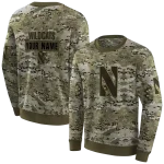 personalized northwestern wildcats military style hoodie best selling