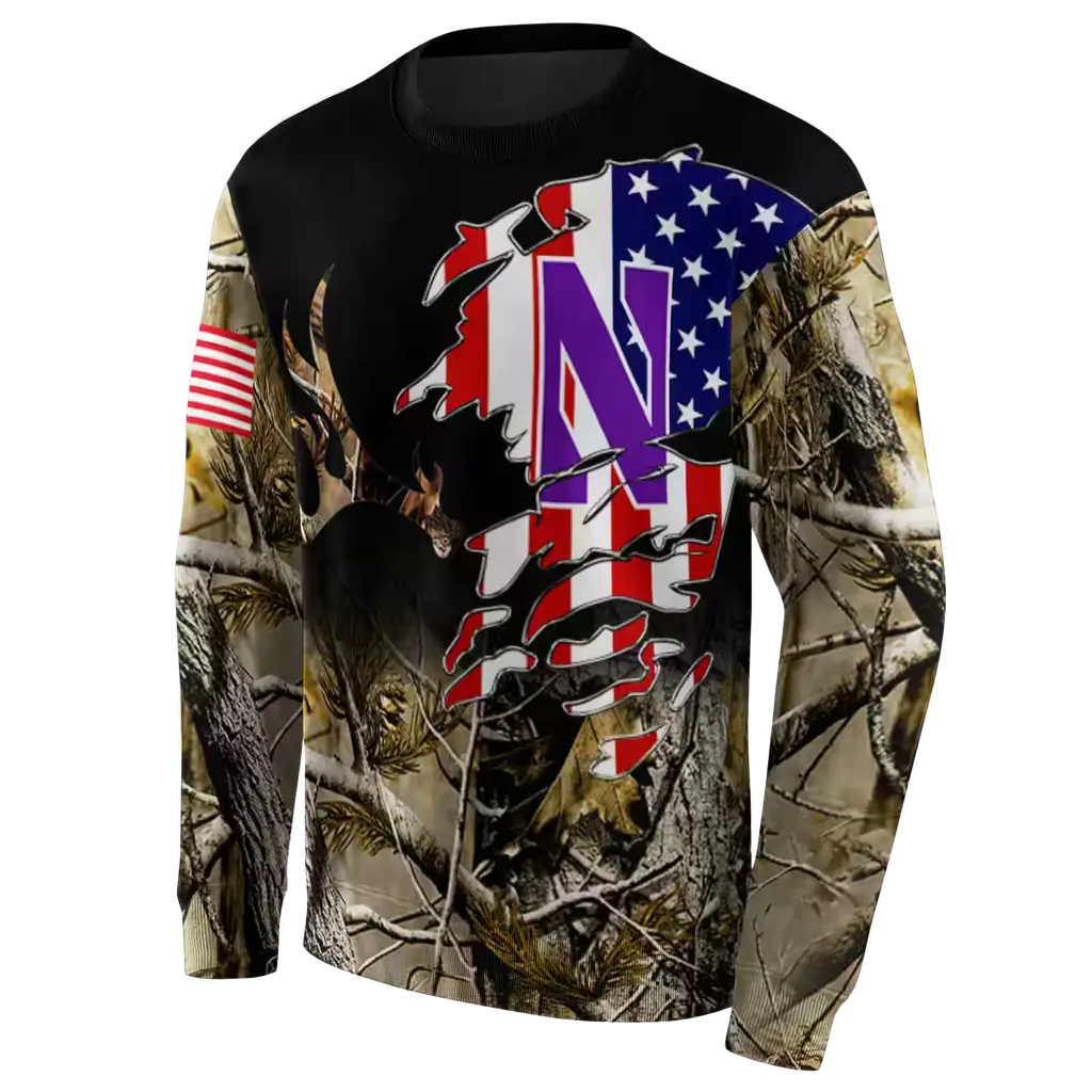 personalized northwestern wildcats tree camo hoodie new arrival personalized northwestern wildcats tree camo hoodie new arrival