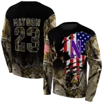 personalized northwestern wildcats tree camo hoodie best selling