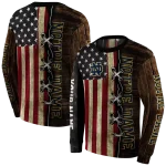 personalized notre dame fighting irish american pride hoodie best selling