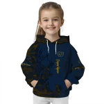 personalized notre dame fighting irish deer silhouette navy hoodie best selling