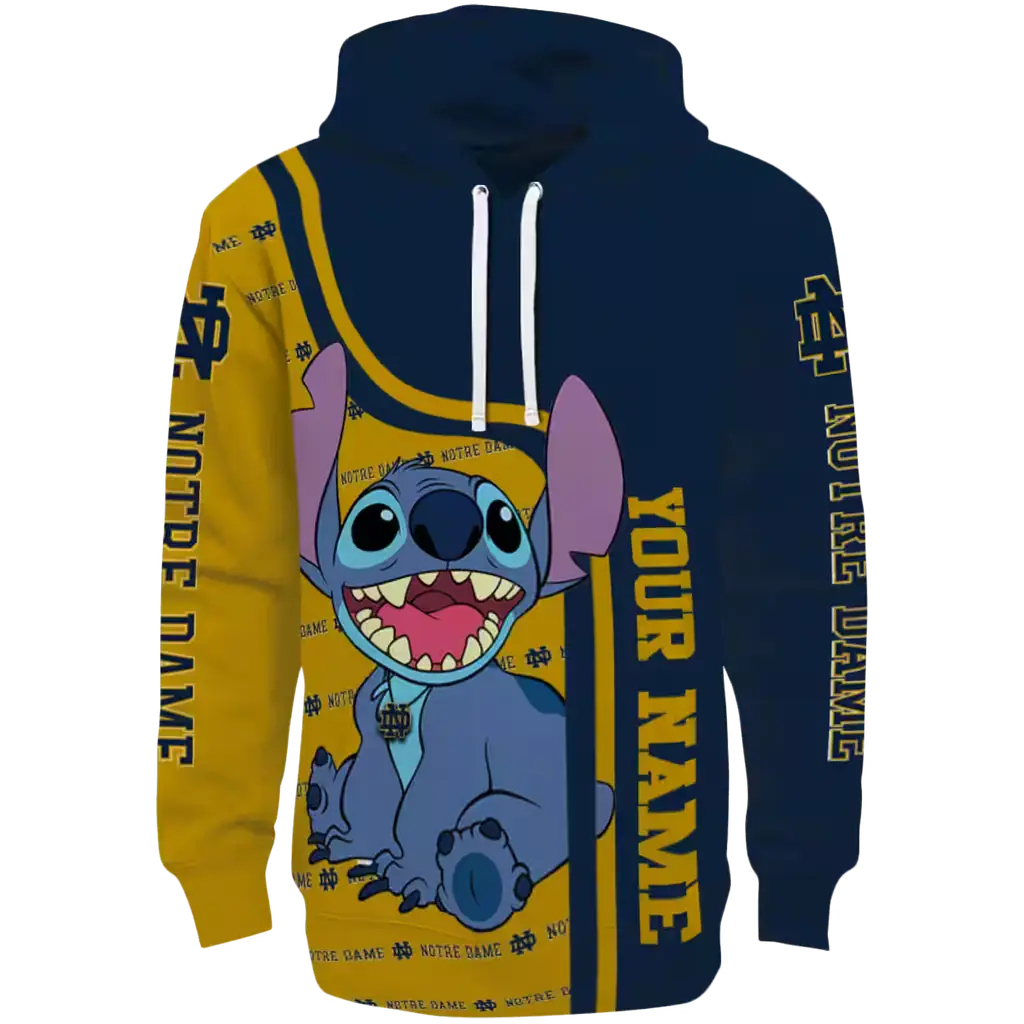 personalized notre dame fighting irish stitch navy hoodie best selling personalized notre dame fighting irish stitch navy hoodie best selling