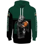 personalized ohio bobcats baby groot green black hoodie best selling