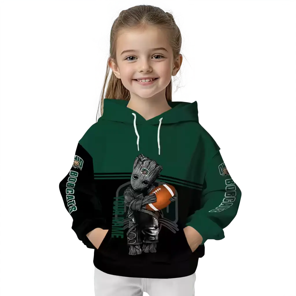 personalized ohio bobcats baby groot green black hoodie top rated personalized ohio bobcats baby groot green black hoodie top rated