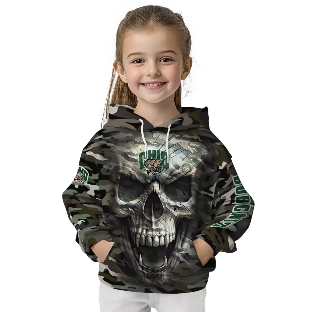 personalized ohio bobcats camo skull hoodie top rated personalized ohio bobcats camo skull hoodie top rated
