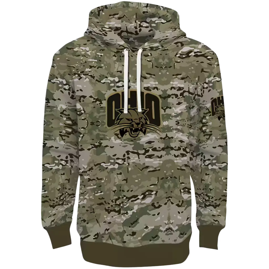 personalized ohio bobcats military style hoodie best selling personalized ohio bobcats military style hoodie best selling