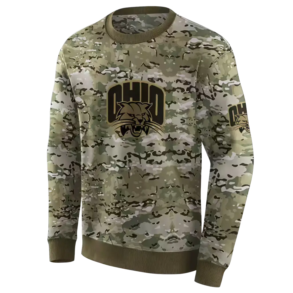 personalized ohio bobcats military style hoodie new arrival personalized ohio bobcats military style hoodie new arrival
