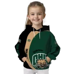 personalized ohio bobcats minimalist design green black hoodie best selling