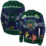 personalized ohio bobcats spongebob patrick star green navy hoodie best selling