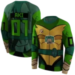 personalized ohio bobcats superhero armor green hoodie best selling