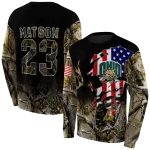 personalized ohio bobcats tree camo hoodie best selling