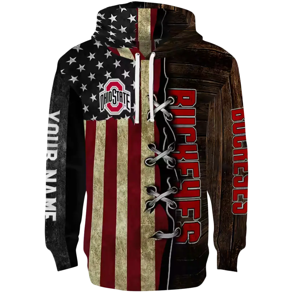 personalized ohio state buckeyes american pride hoodie best selling personalized ohio state buckeyes american pride hoodie best selling