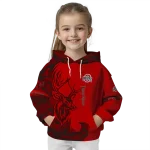 personalized ohio state buckeyes deer silhouette scarlet hoodie best selling