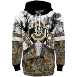 personalized ohio state buckeyes forest silhouette hoodie best selling