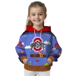 personalized ohio state buckeyes mario blue black hoodie best selling