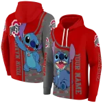 personalized ohio state buckeyes stitch scarlet hoodie best selling